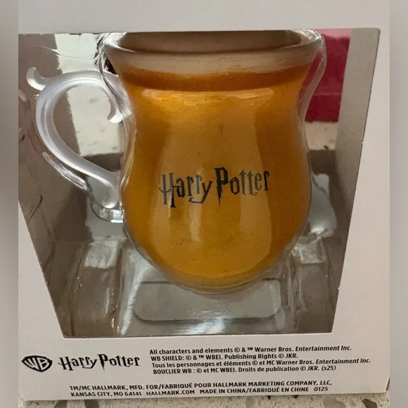 Hallmark Butterbeer Mug Ornament - Harry Potter - Picture 2 of 2